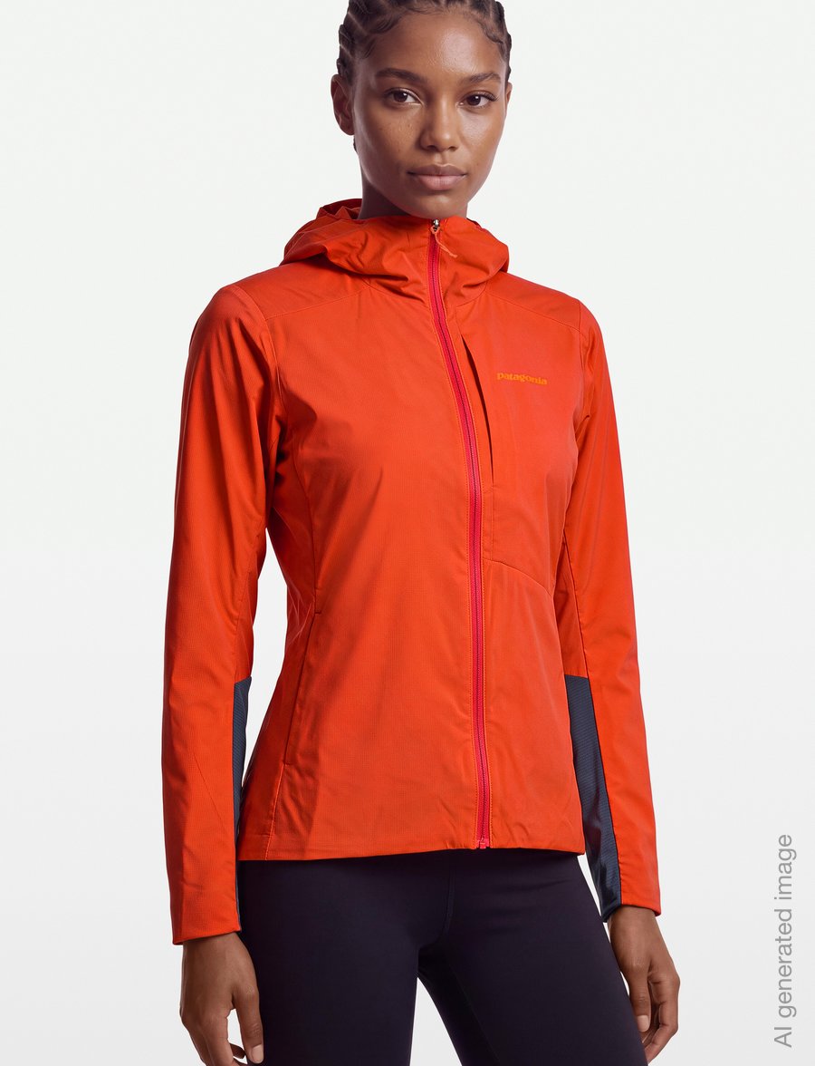 Patagonia - W's Nano-Air Ultralight Full-Zip Hoody - outdoor jacken - sizzle red - 3