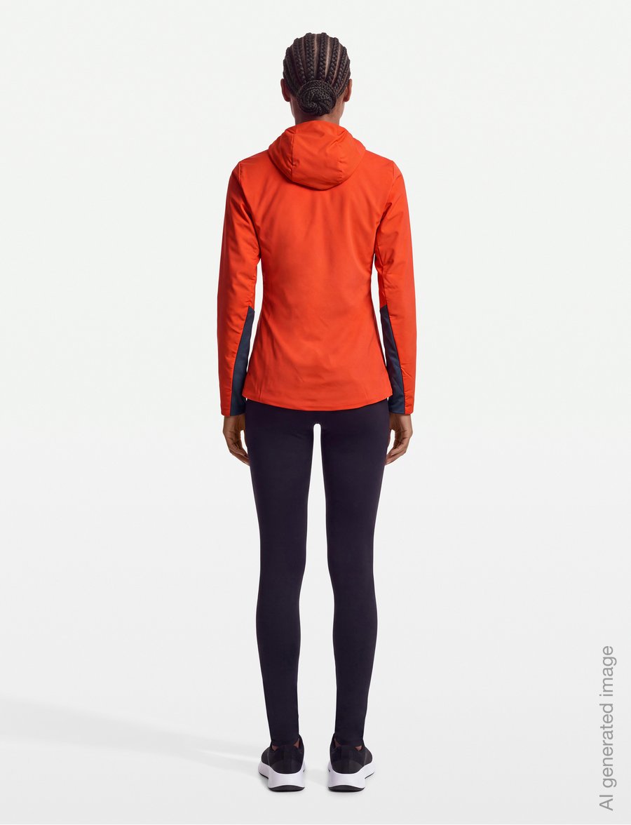 Patagonia - W's Nano-Air Ultralight Full-Zip Hoody - outdoor jacken - sizzle red - 4