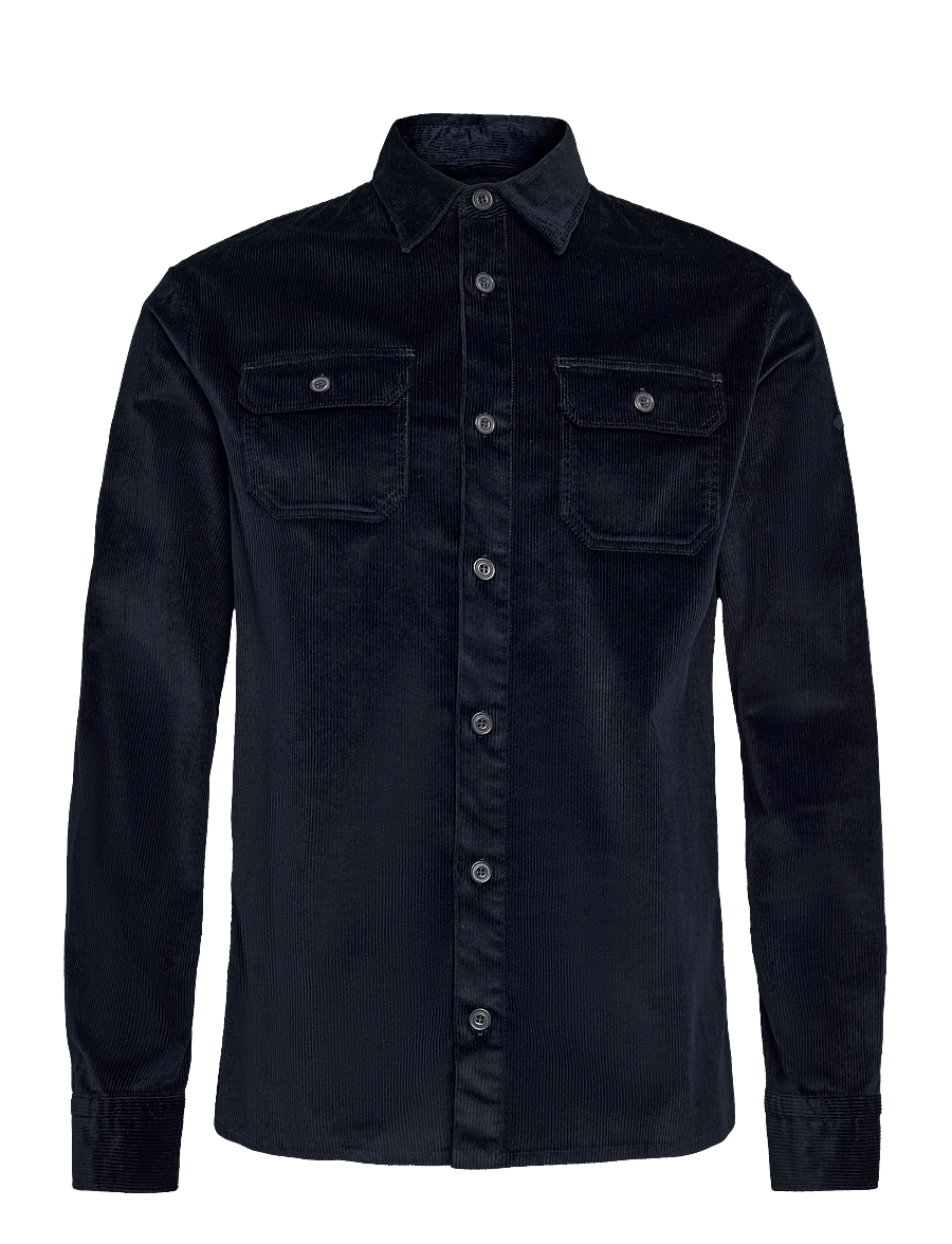 Paul & Shark - Paul & Shark CORDUROY OVERSHIRT - shop by occasion - blue navy - 1
