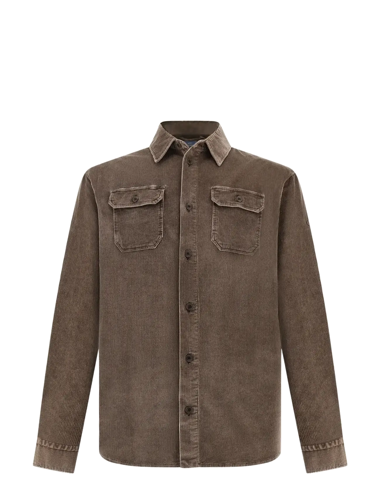 Paul & Shark Paul & Shark CORDUROY OVERSHIRT - Inspiration - DOVE GREY / grey