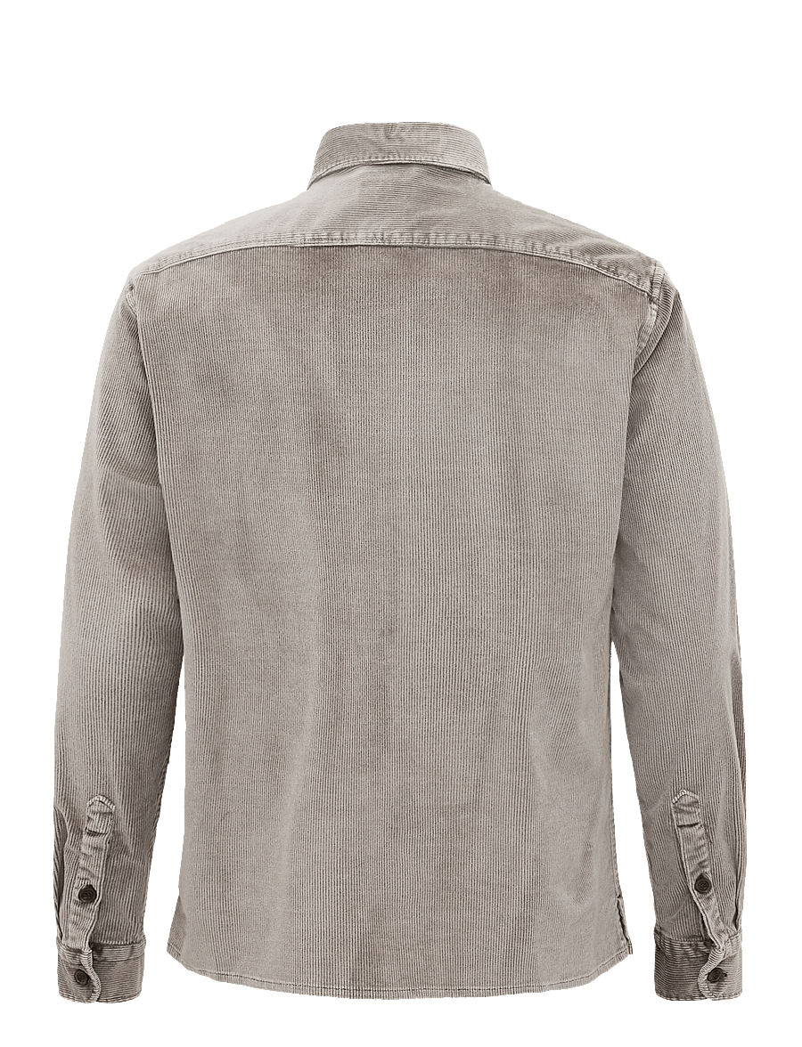 Paul & Shark - Paul & Shark CORDUROY OVERSHIRT - Überhemden - dove grey - 1