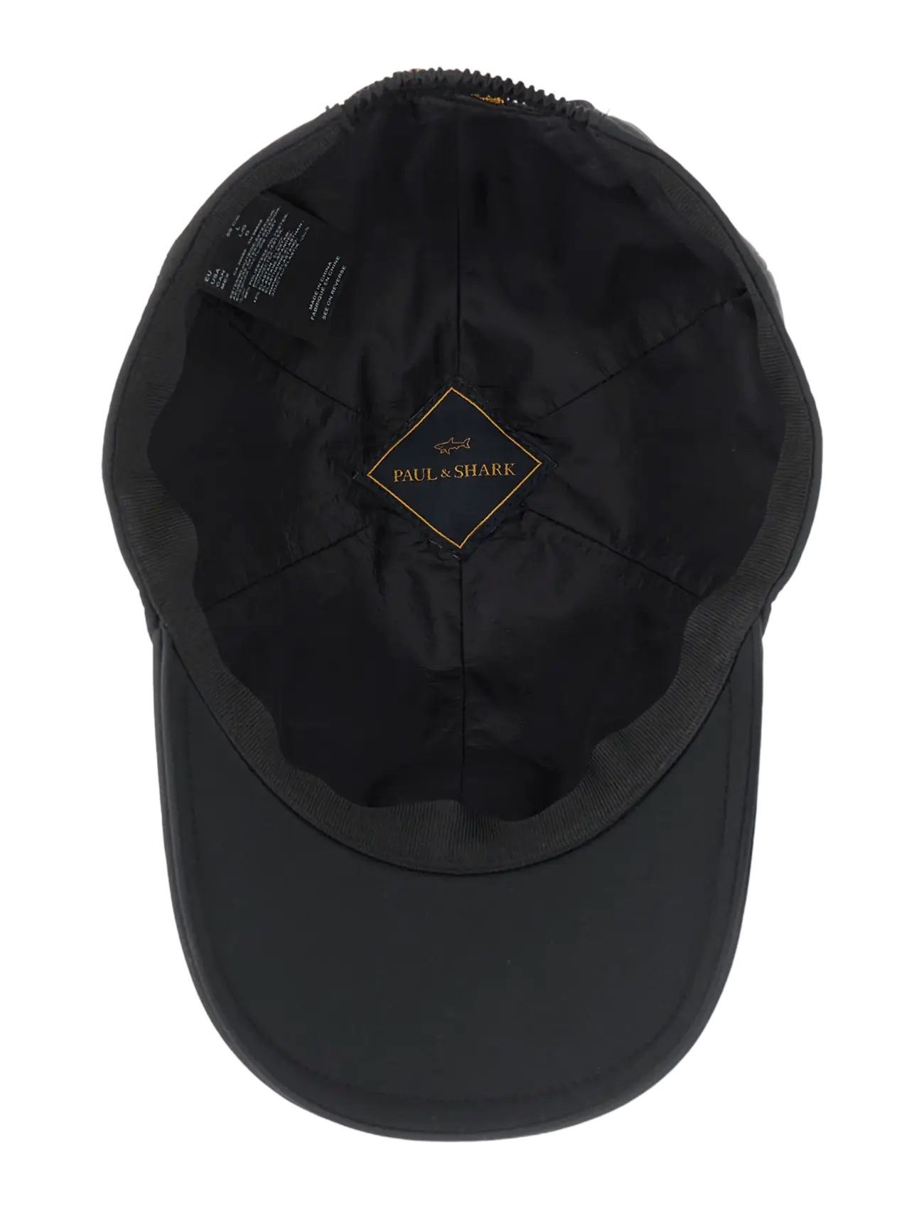 Paul & Shark - MEN'S WOVEN BASEBALL CAP - kepsar - black - 5