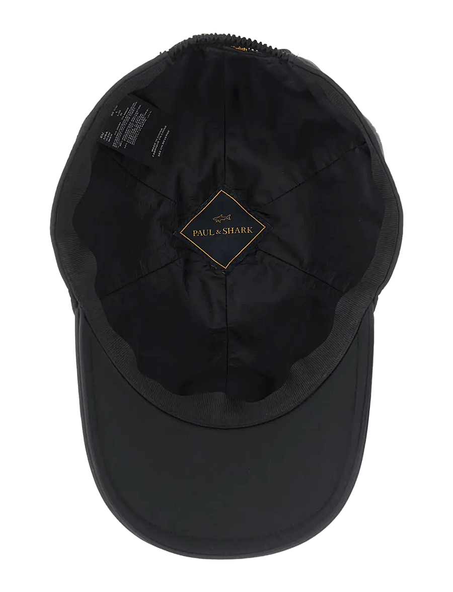 Paul & Shark - MEN'S WOVEN BASEBALL CAP - kepsar - black - 5