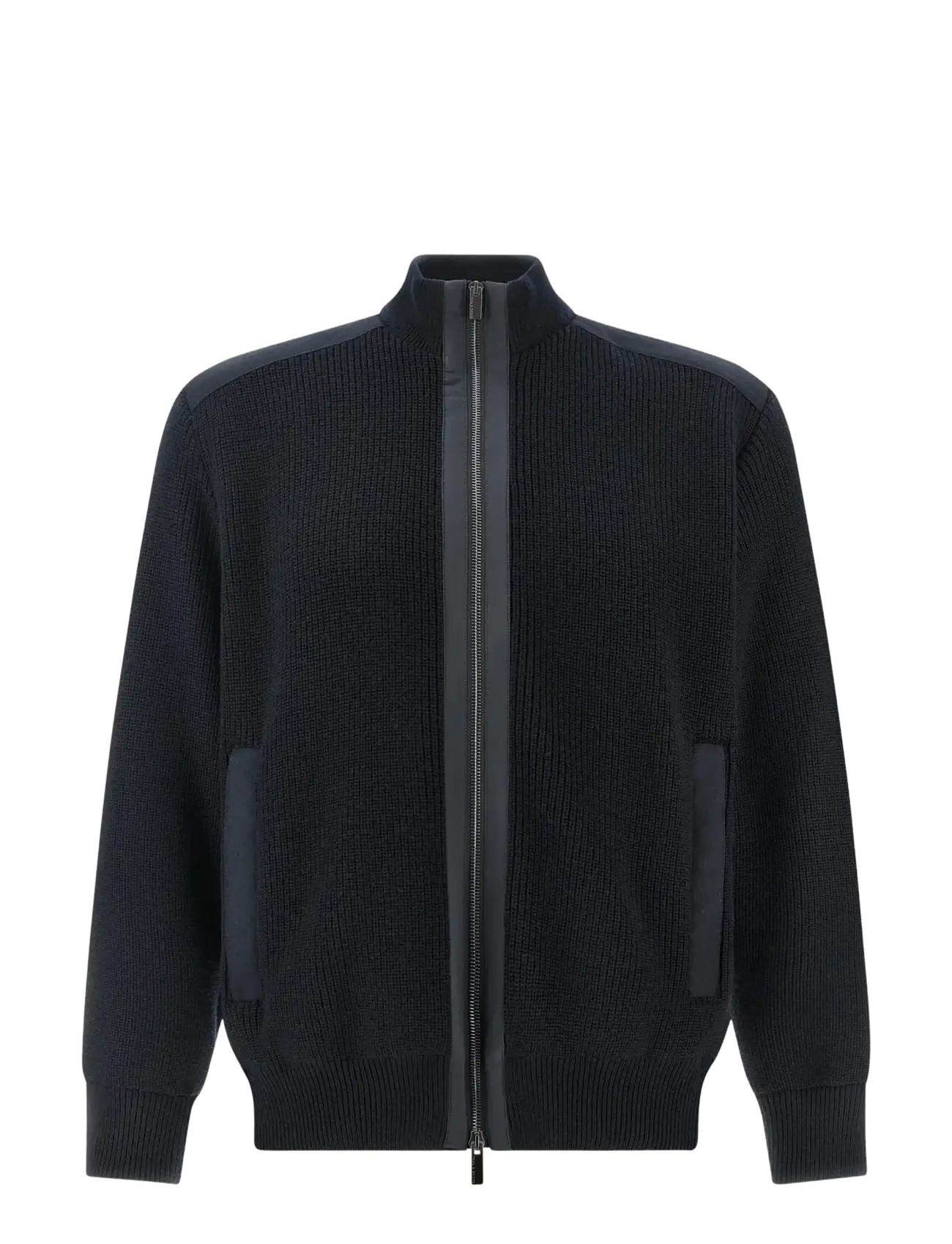 Paul & Shark - MEN'S KNITTED WOOL ZIPPED SWEATER - blue - 1