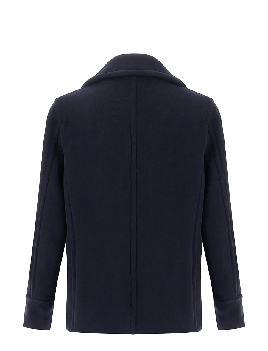 Paul & Shark - MAN'S PEACOAT C.W. WOOL - winter jackets - blue navy - 2