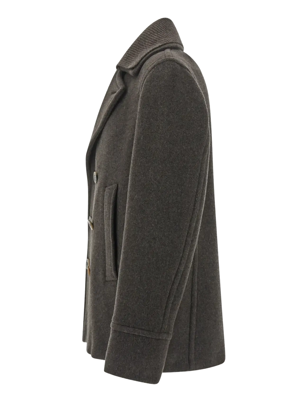 Paul & Shark - MAN'S PEACOAT C.W. WOOL - brown - 3