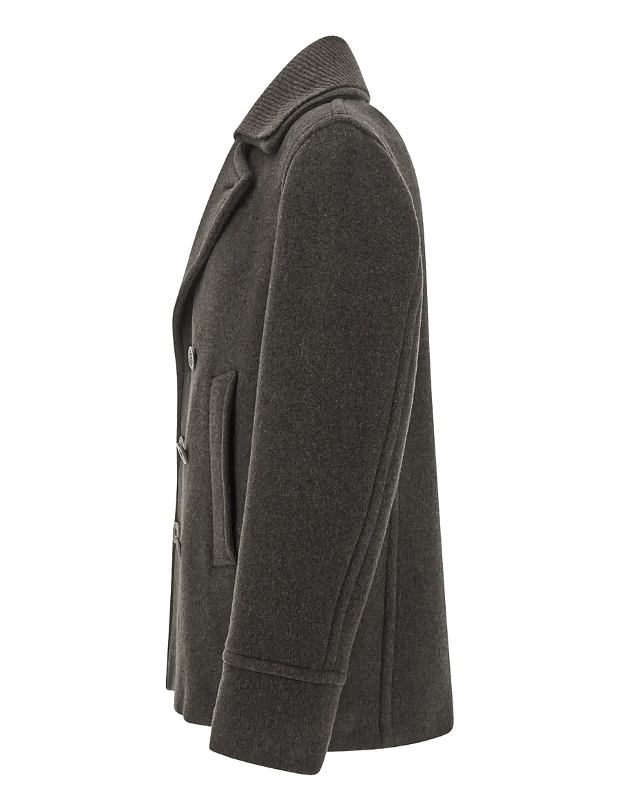 Paul & Shark - MAN'S PEACOAT C.W. WOOL - vinterjackor - brown - 3