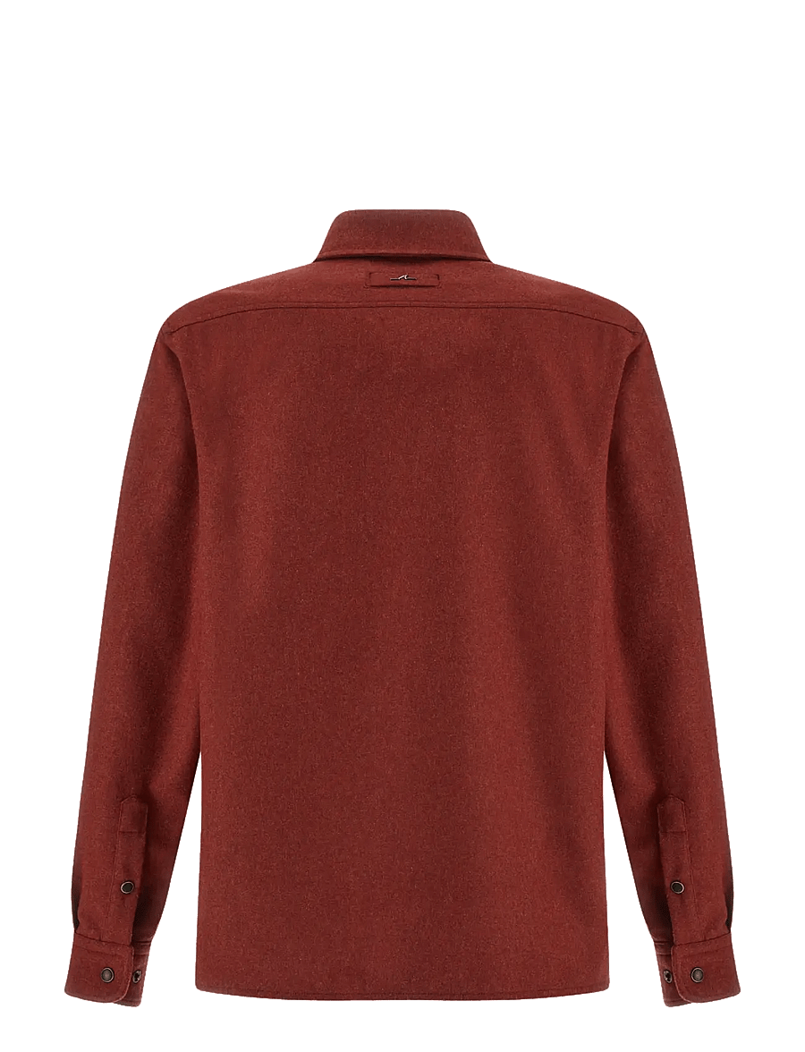 Paul & Shark - MEN'S WOVEN WOOLLEN OVERSHIRT - prekės kiekvienai progai - iron blue - 1
