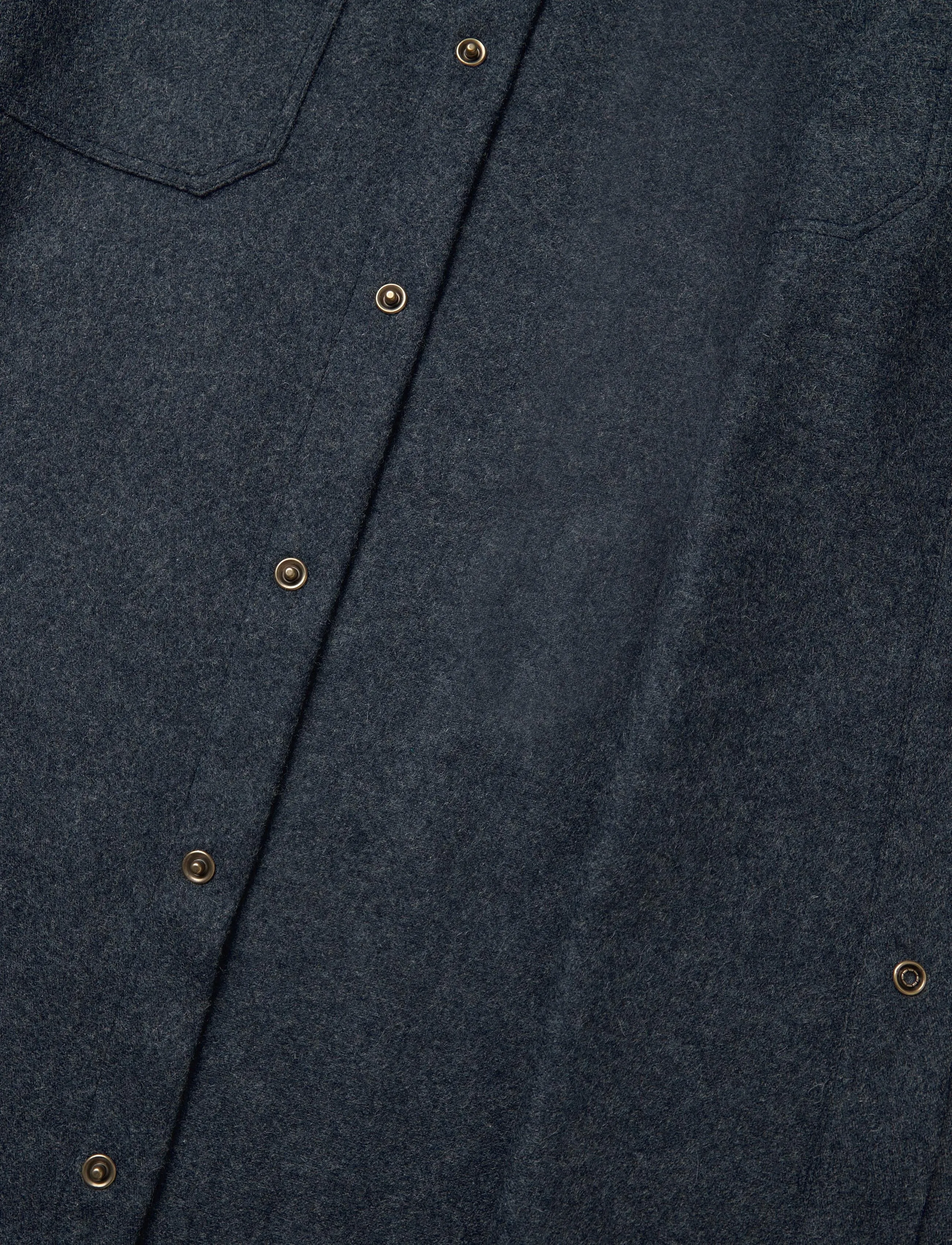 Paul & Shark - MEN'S WOVEN WOOLLEN OVERSHIRT - shop by occasion - iron blue - 3