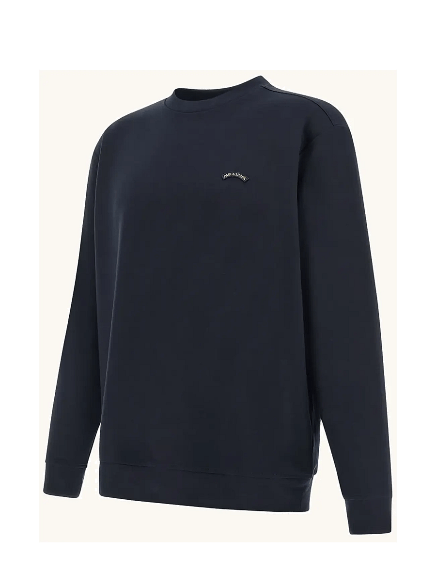Paul & Shark - MEN'S KNITTED ROUNDNECK C.W. COTTON NYLON - rundhals - black - 2