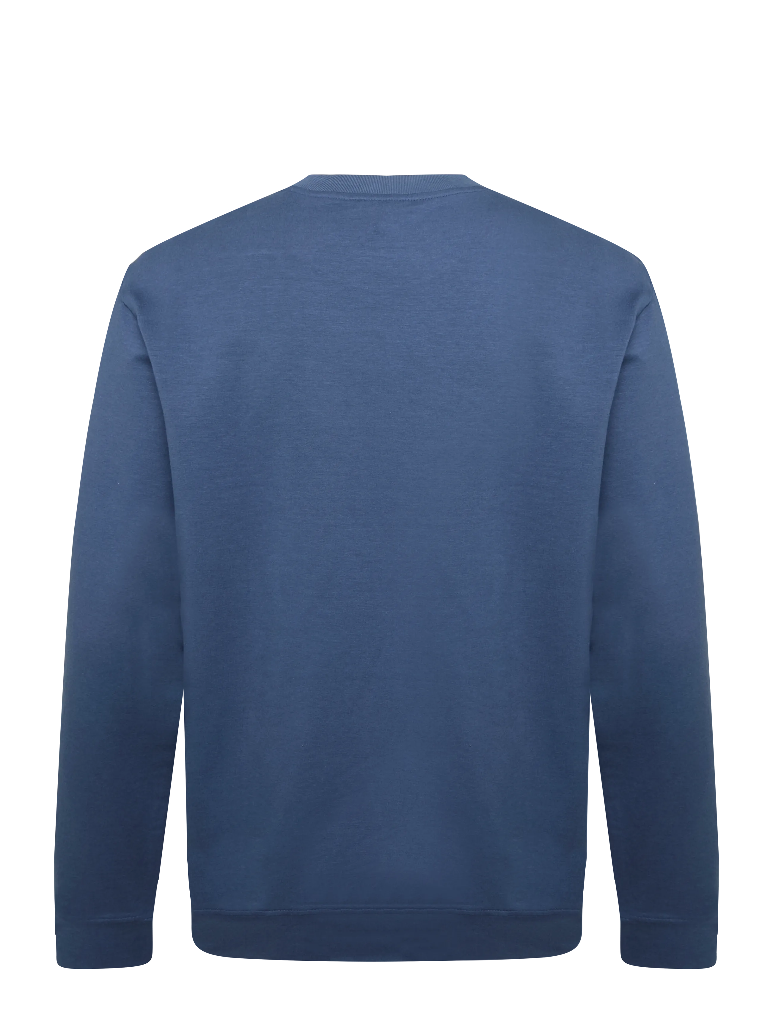 Paul & Shark - MEN'S KNITTED ROUNDNECK C.W. COTTON NYLON - round necks - cadet blue - 1