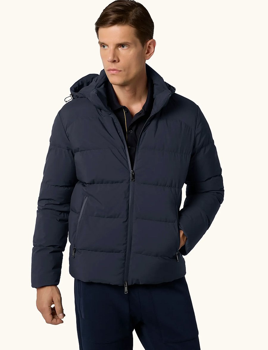 Paul & Shark - Paul & Shark MEN'S WOVEN JACKET - dunjakker - blue - 0