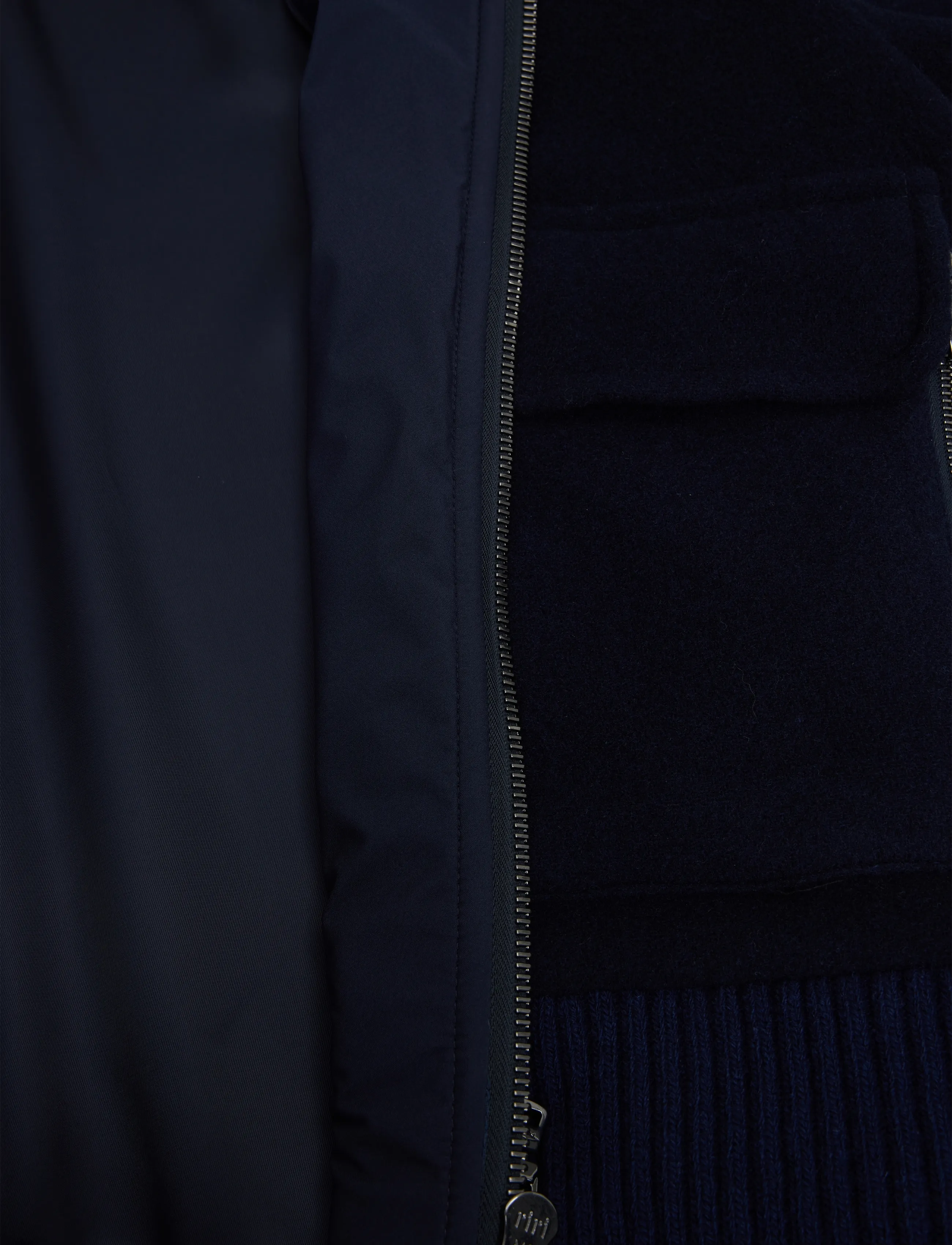 Paul & Shark - MEN'S BOMBER C.W. WOOL - jacken - blue - 4