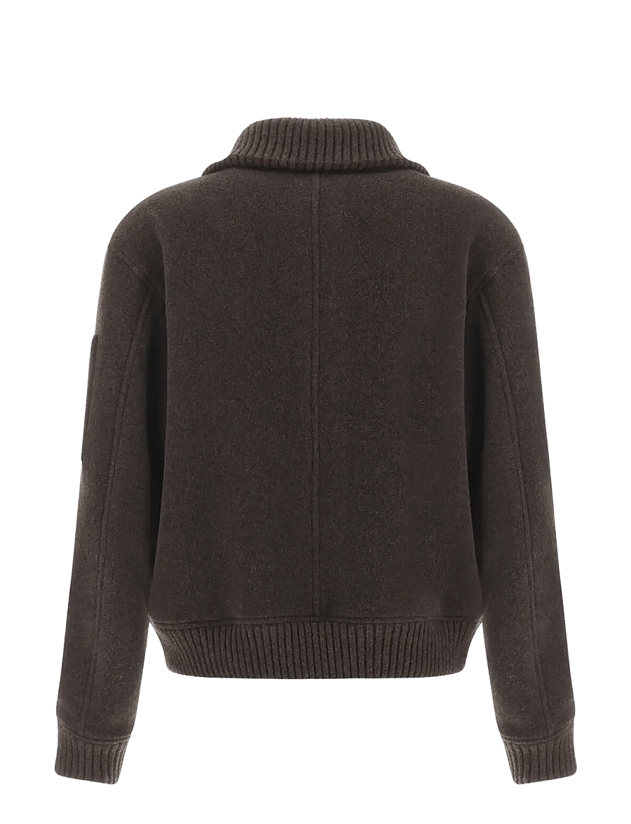 Paul & Shark - MEN'S BOMBER C.W. WOOL - jacken - brown - 2
