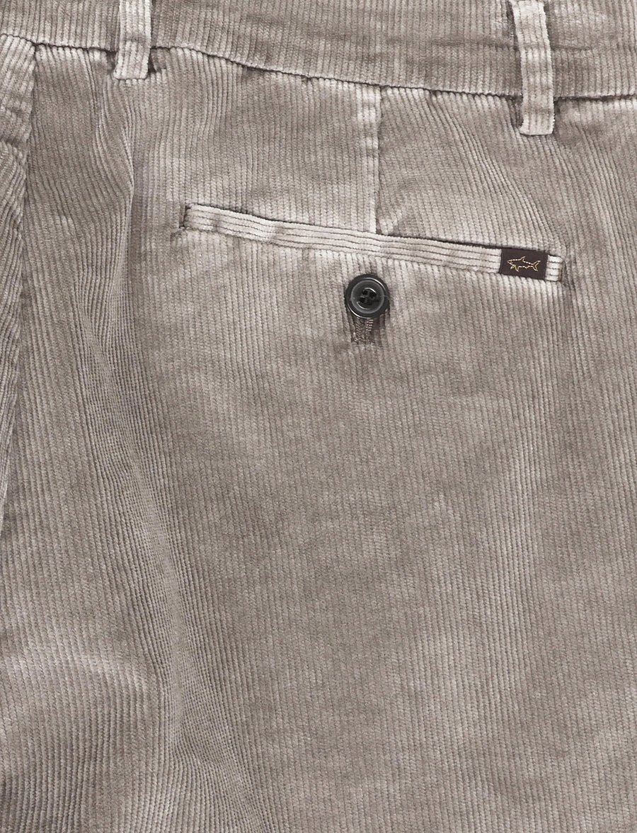 Paul & Shark - MEN'S WOVEN CHINO TROUSERS - chinos - dove grey - 4