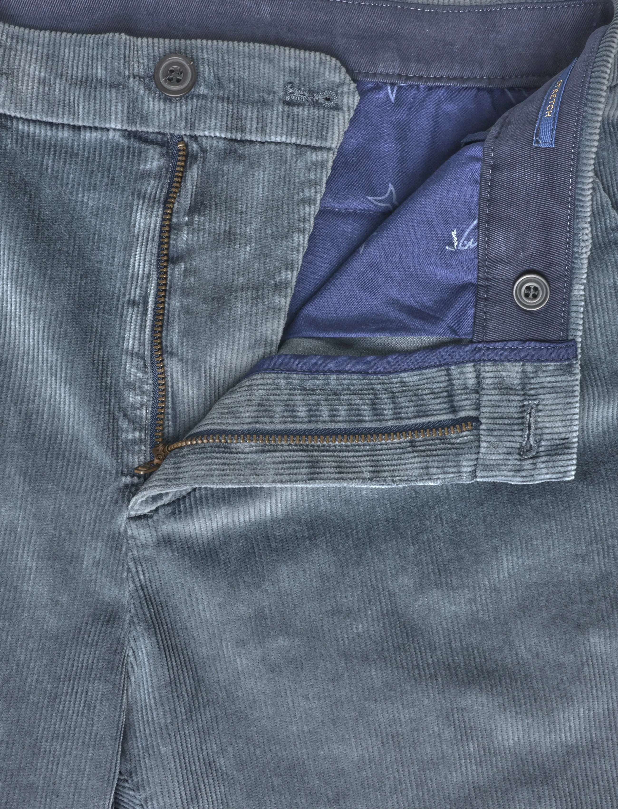Paul & Shark - MEN'S WOVEN CHINO TROUSERS - chinos - iron blue - 2