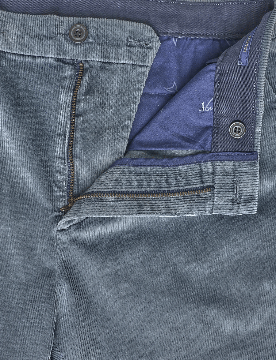Paul & Shark - MEN'S WOVEN CHINO TROUSERS - chinos - iron blue - 2