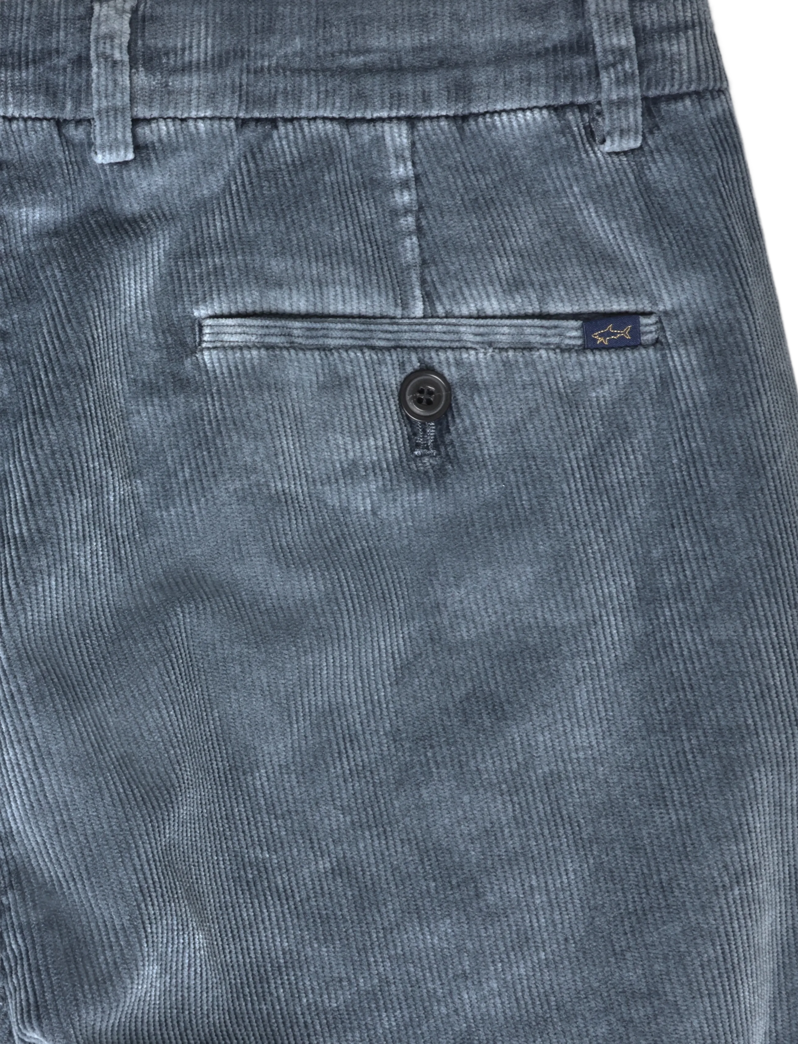 Paul & Shark - MEN'S WOVEN CHINO TROUSERS - chinos - iron blue - 4