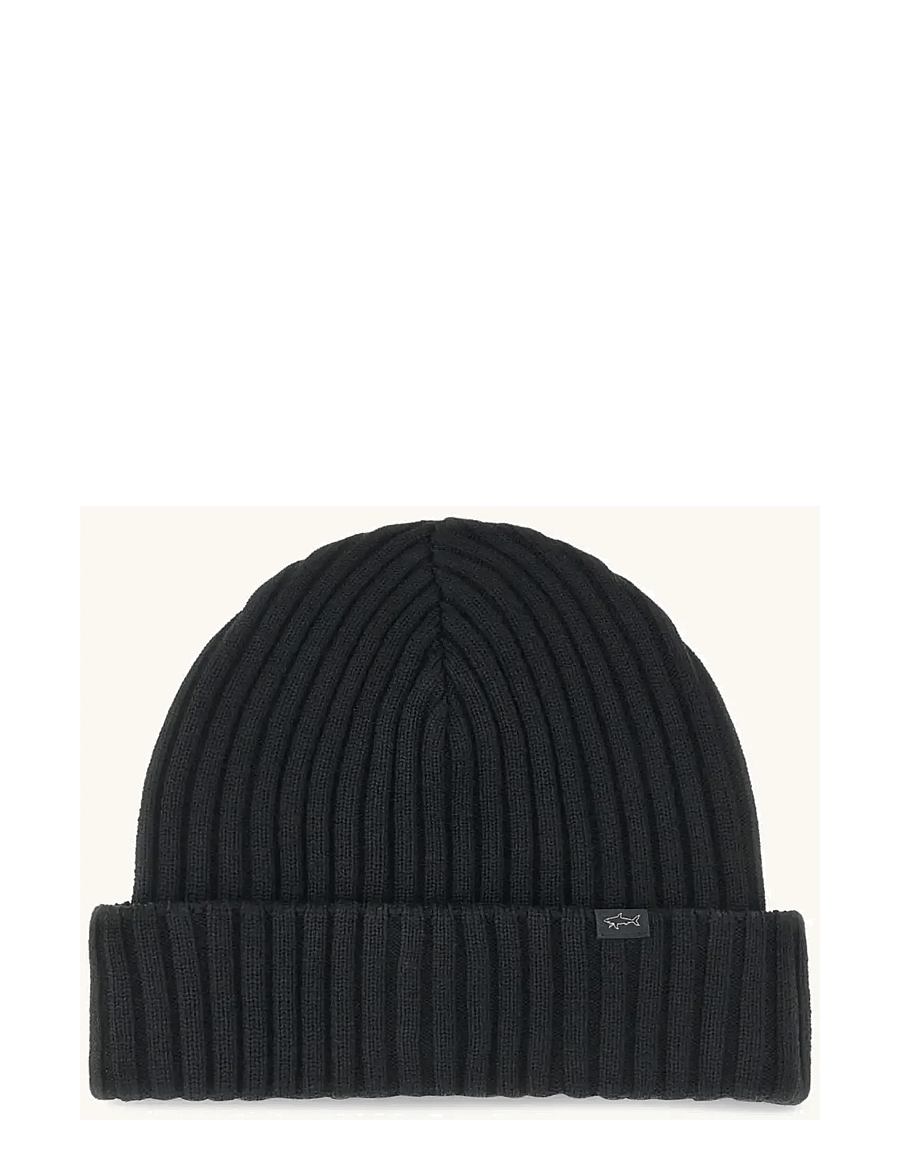 Paul & Shark - Paul & Shark MEN'S WOOLLEN HAT - shop by occasion - black - 0