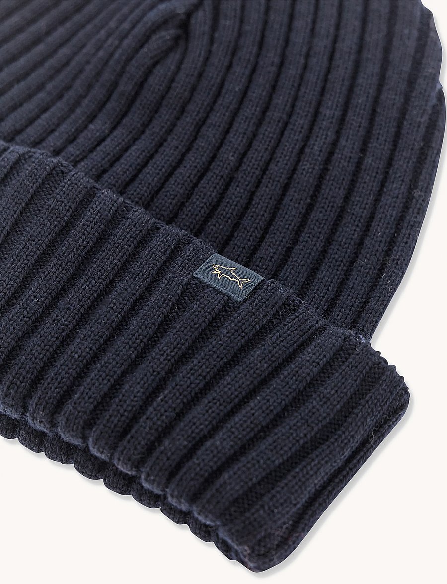 Paul & Shark - Paul & Shark MEN'S WOOLLEN HAT - shop by occasion - blue - 2