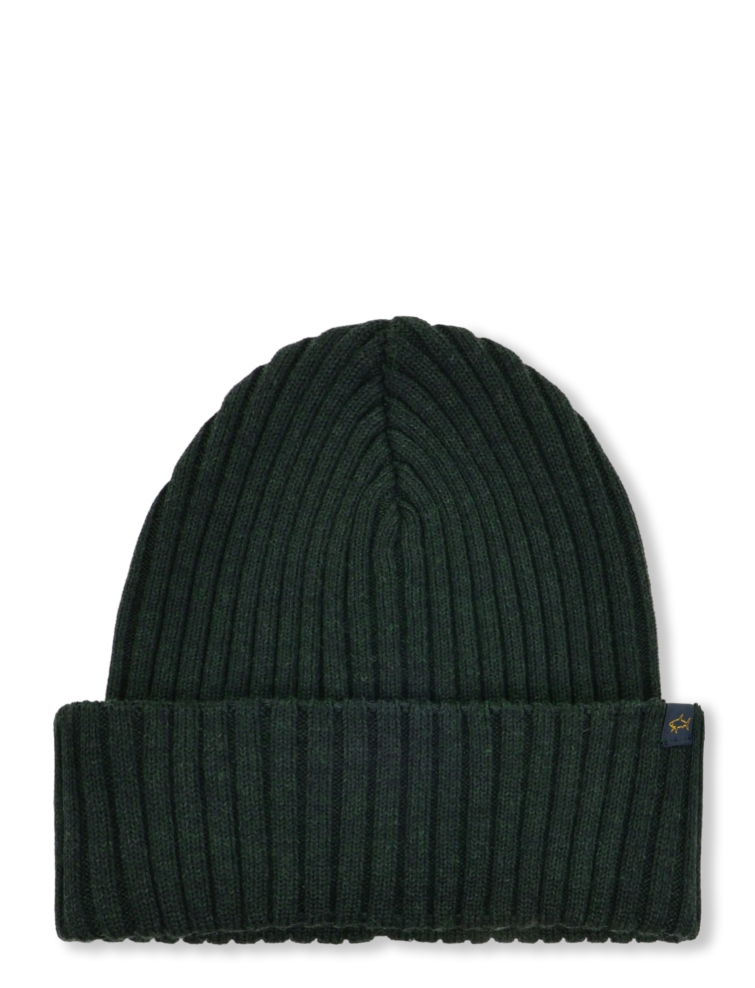 Paul & Shark Paul & Shark MEN'S WOOLLEN HAT - Kootud mütsid - GREEN / green
