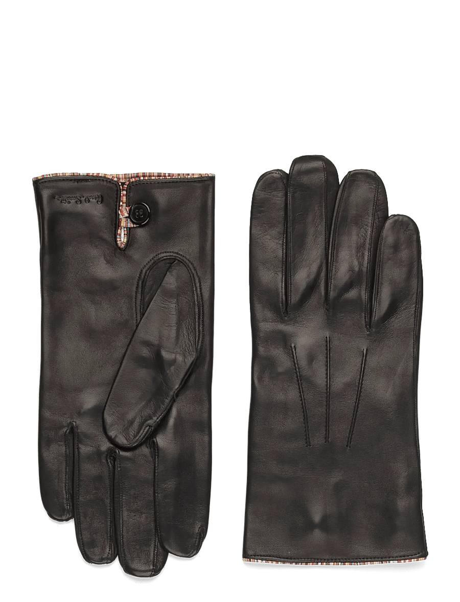 PS Paul Smith - MEN GLOVE STRIPED PIPING - shop efter anledning - black - 0