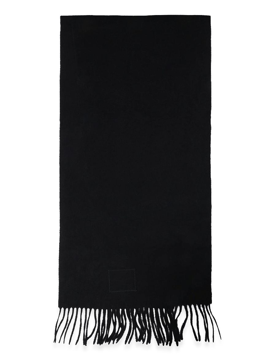 PS Paul Smith - MEN SCARF PLAIN CASHMERE - halstørklæder - black - 1