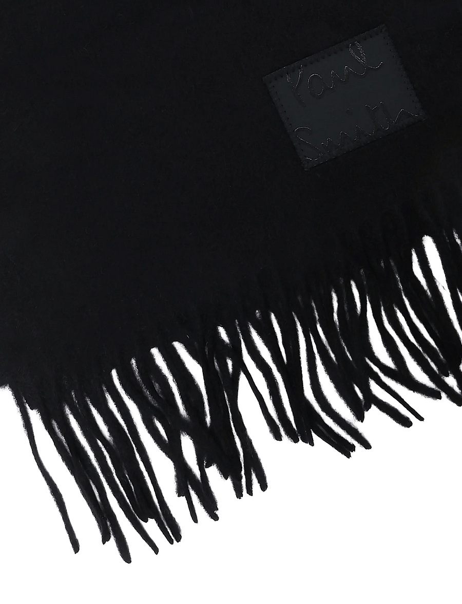 PS Paul Smith - MEN SCARF PLAIN CASHMERE - halstørklæder - black - 2