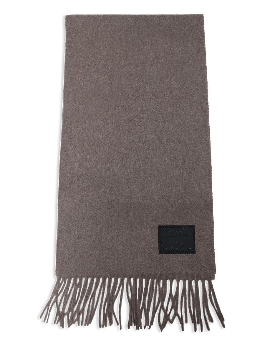 PS Paul Smith - MEN SCARF PLAIN CASHMERE - halstørklæder - chocolate - 0