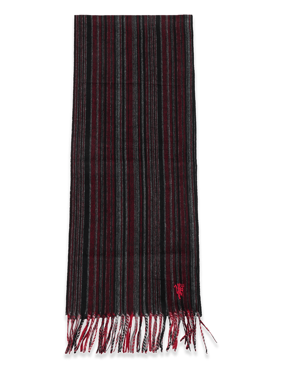 PS Paul Smith - MEN SCARF MAN UTD STR - winterschals - red - 0