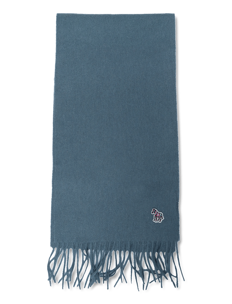 PS Paul Smith - MEN SCARF ZEBRA - halstørklæder - greyish blue - 0