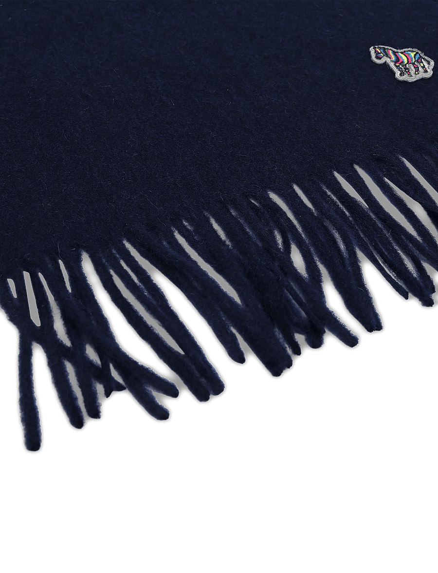 PS Paul Smith - MEN SCARF ZEBRA - halstørklæder - navy - 2