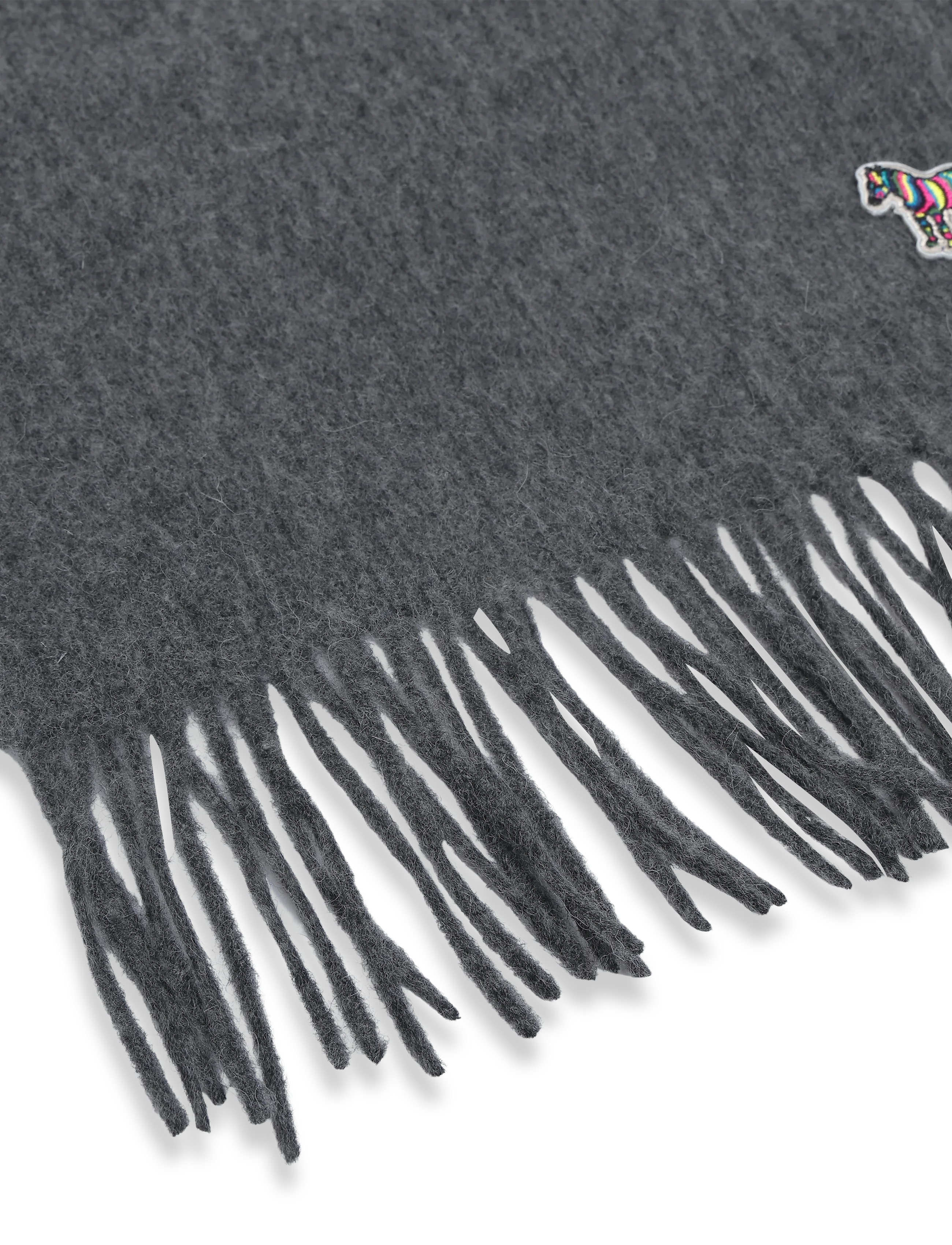 PS Paul Smith - MEN SCARF ZEBRA - halstørklæder - slate - 2