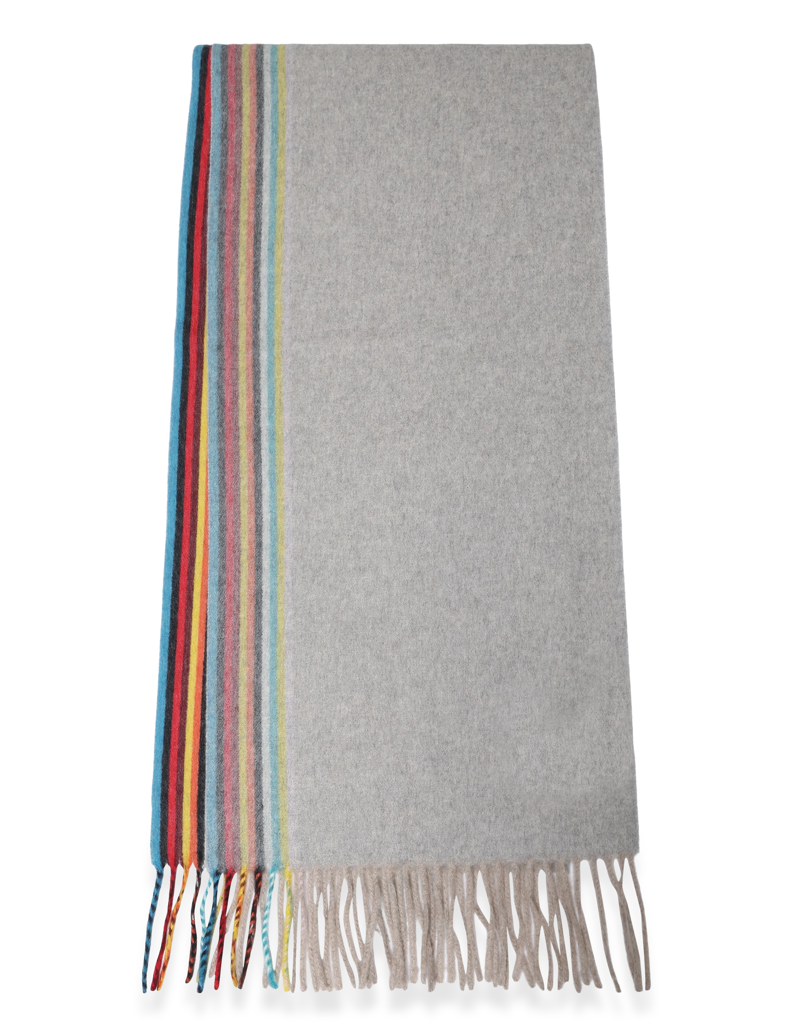 PS Paul Smith - MEN SCARF SIG WOVEN EDGE - tan - 1