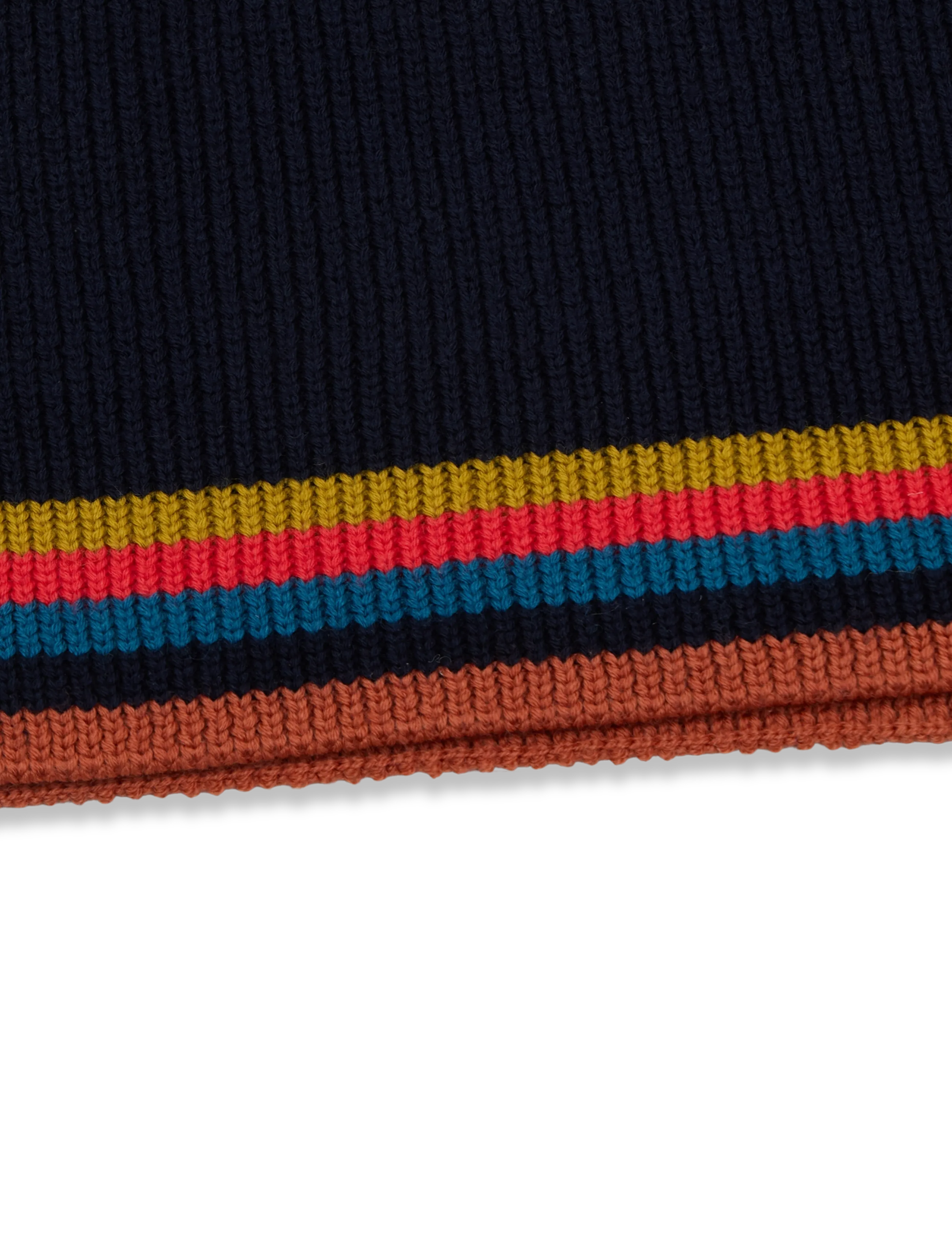 PS Paul Smith - MEN SCARF ARTIST RIB - winter scarves - navy - 2