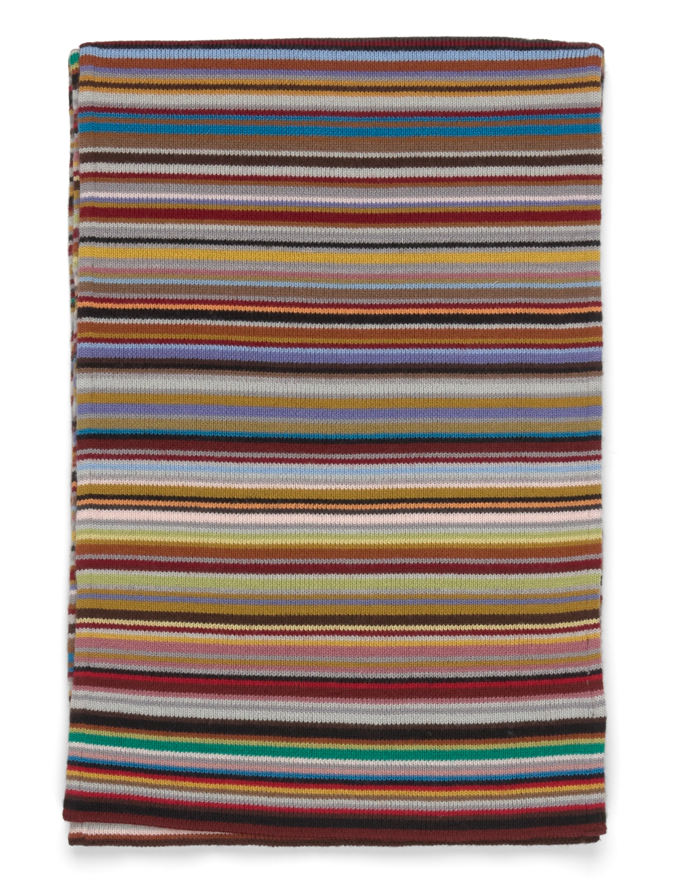 PS Paul Smith Men Scarf Sig Strp Knit halsdukar & sjalar – bild 2
