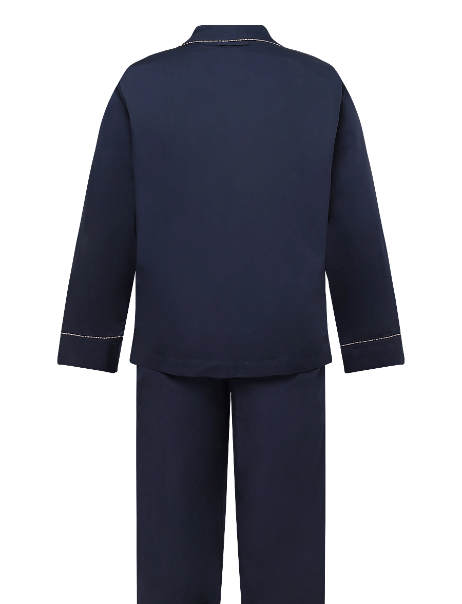 PS Paul Smith - MEN PYJAMA SIGNATR PIPING - casual hemden - navy - 1