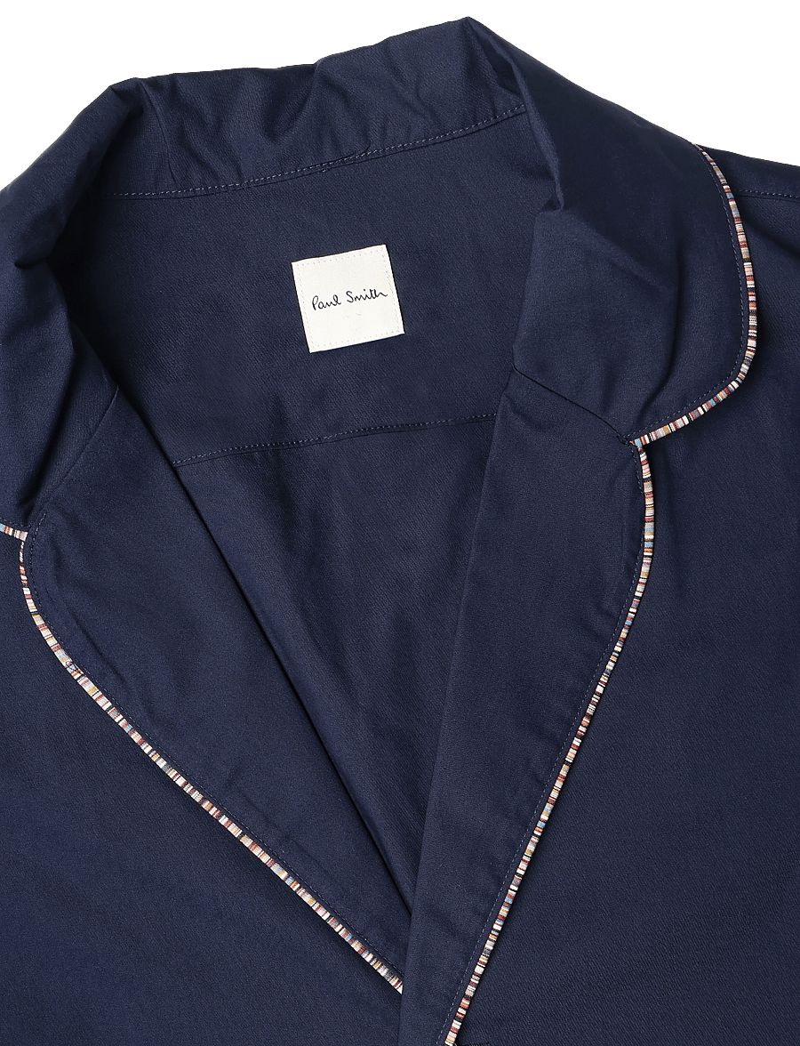 PS Paul Smith - MEN PYJAMA SIGNATR PIPING - casual hemden - navy - 4