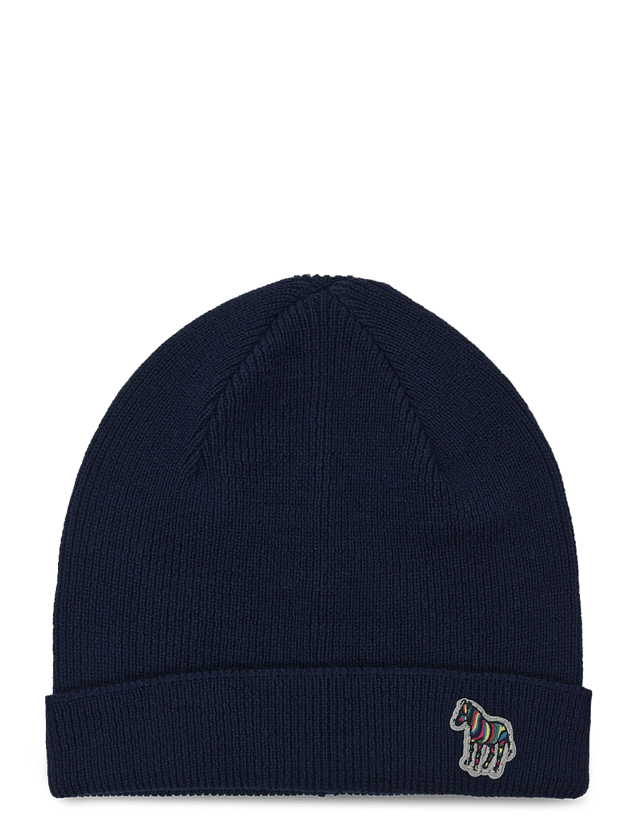 PS Paul Smith - MEN HAT BEANIE ZEBRA - nach anlass kaufen - 47a_navy - 0