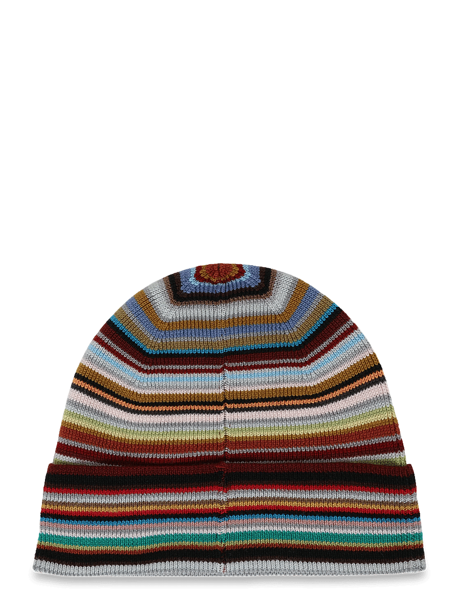 PS Paul Smith - MEN HAT BEANIE SIGNTR STRP - nach anlass kaufen - 92_multi coloured - 1