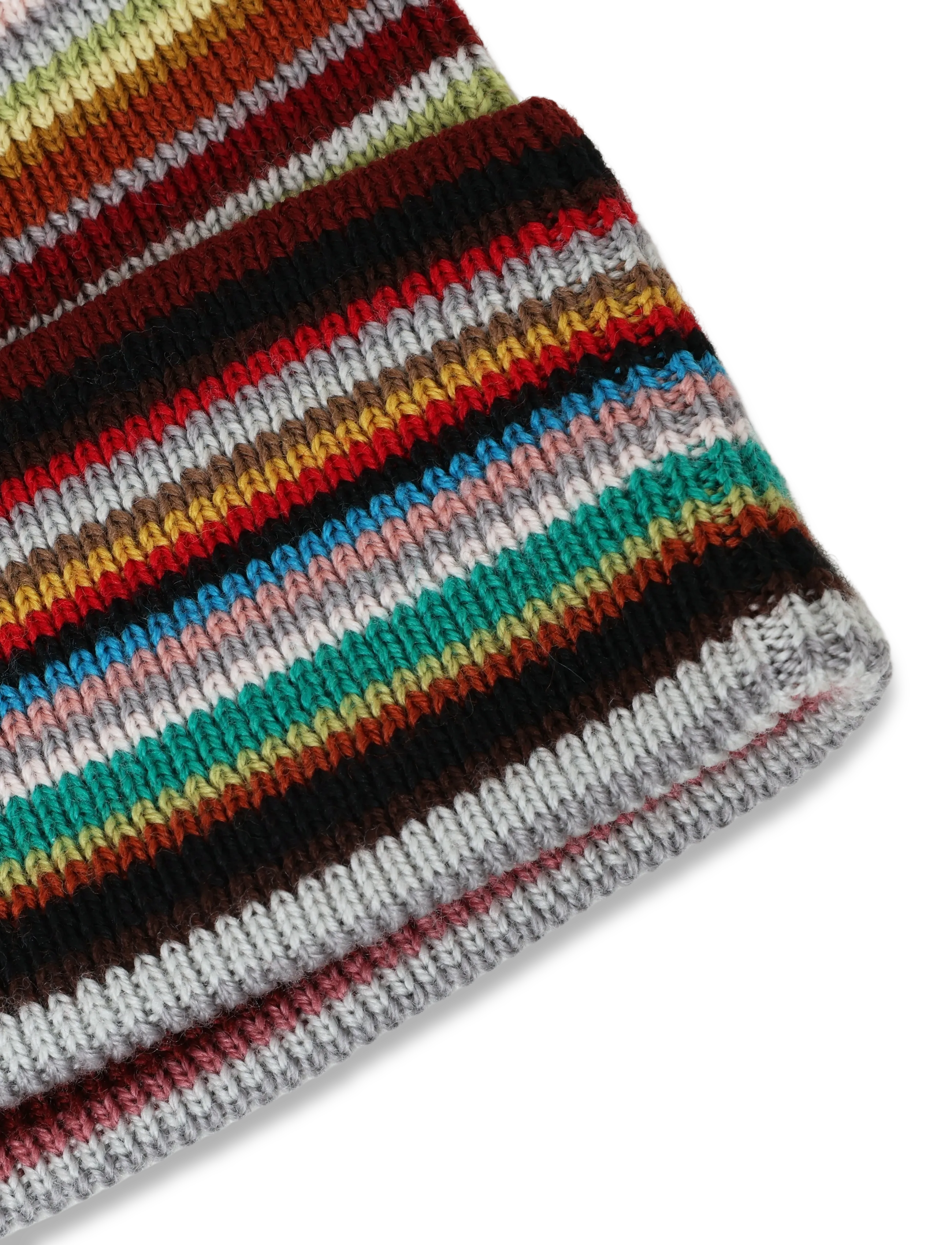 PS Paul Smith - MEN HAT BEANIE SIGNTR STRP - nach anlass kaufen - 92_multi coloured - 2