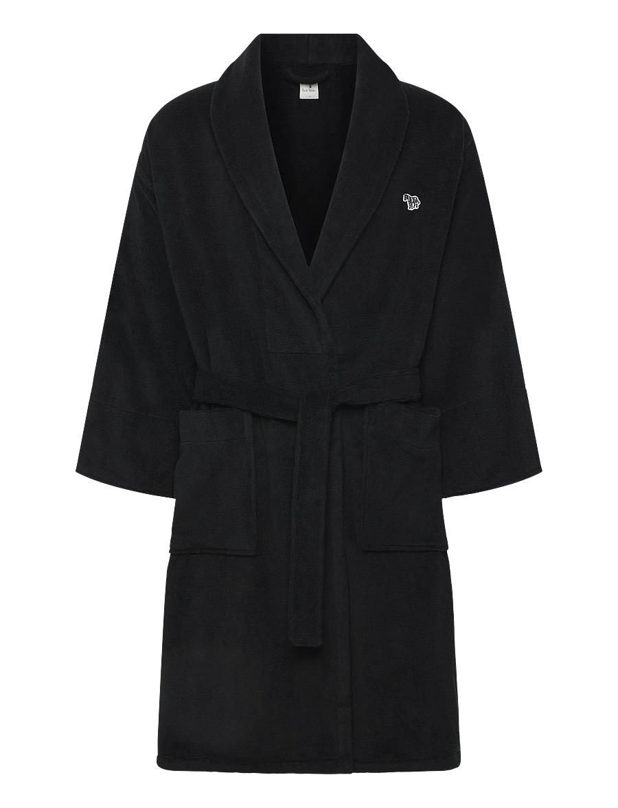 PS Paul Smith - MEN DRESSING GOWN ZEBRA - iepirkties noteiktam pasākumam - black - 0