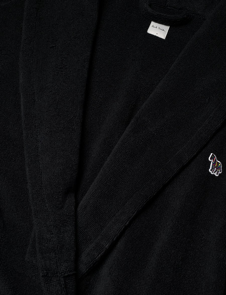 PS Paul Smith - MEN DRESSING GOWN ZEBRA - iepirkties noteiktam pasākumam - black - 2