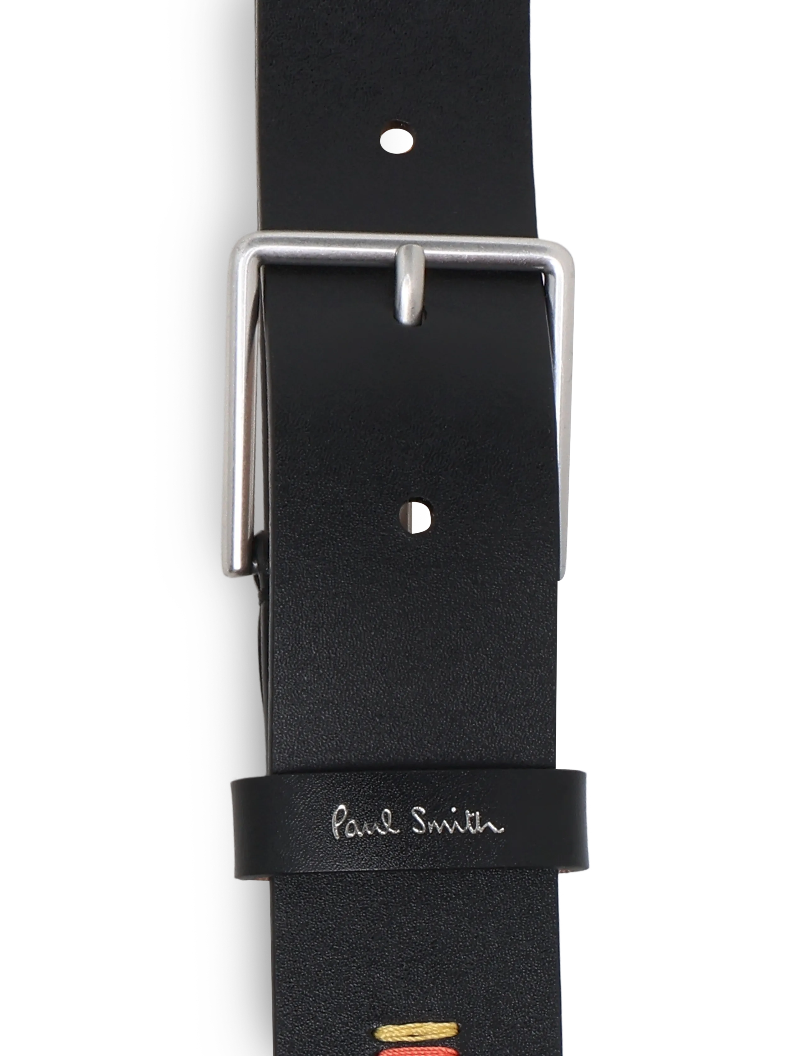 PS Paul Smith - MEN BELT STITCH - klassische gürtel - 79a_black - 2