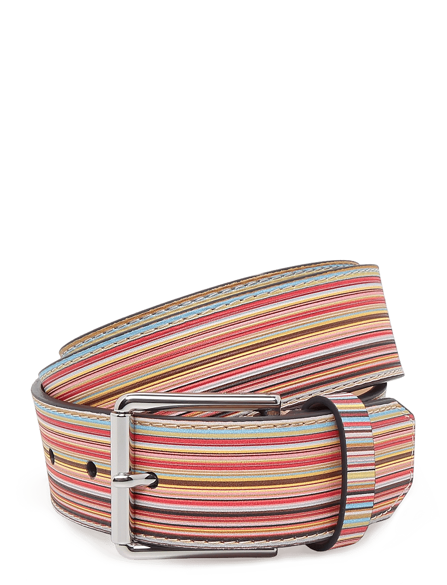 PS Paul Smith - MEN BELT EMBOSSED MULTI - klassiska skärp - multi coloured - 0