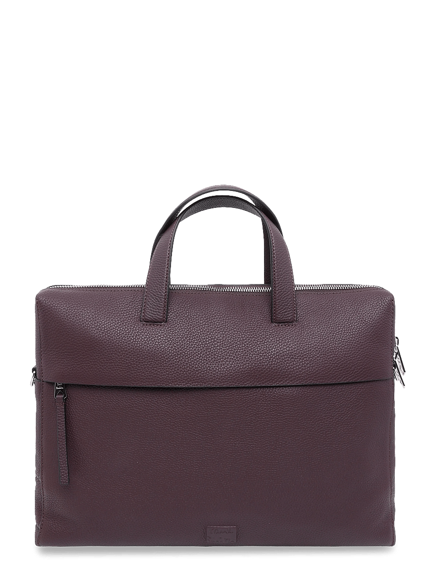 PS Paul Smith - MEN BAG FOLIO - laptoptaschen - 28_burgundy/ borde - 0