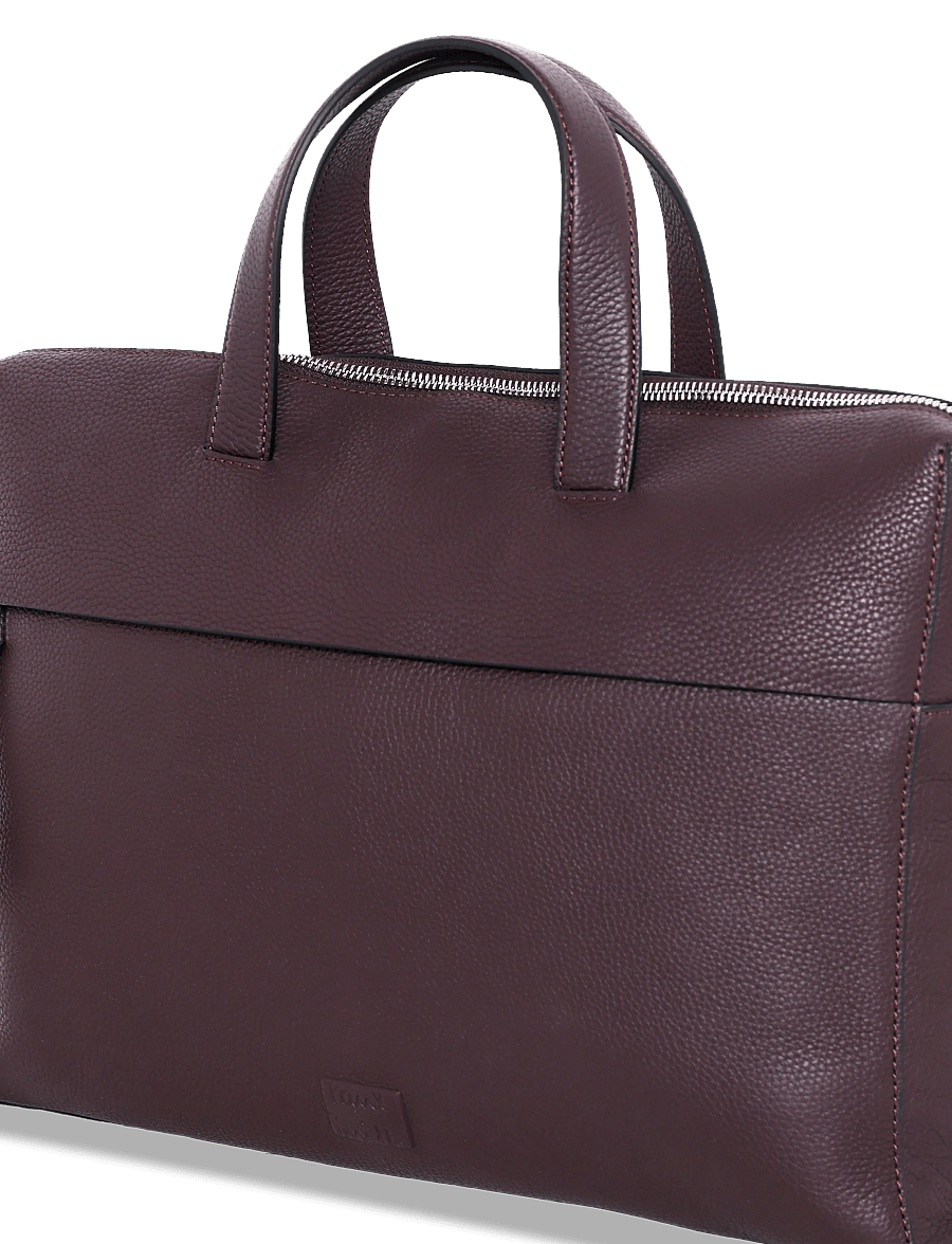 PS Paul Smith - MEN BAG FOLIO - laptoptaschen - 28_burgundy/ borde - 2