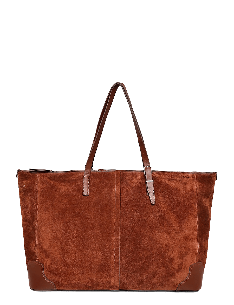 PS Paul Smith - MEN BAG DUFFLE HOLDALL - duffelväskor - brown - 1
