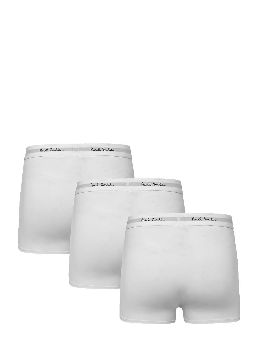 PS Paul Smith - MEN TRUNK 3 PACK PLAIN - multipakk aluspüksid - 01_white - 1