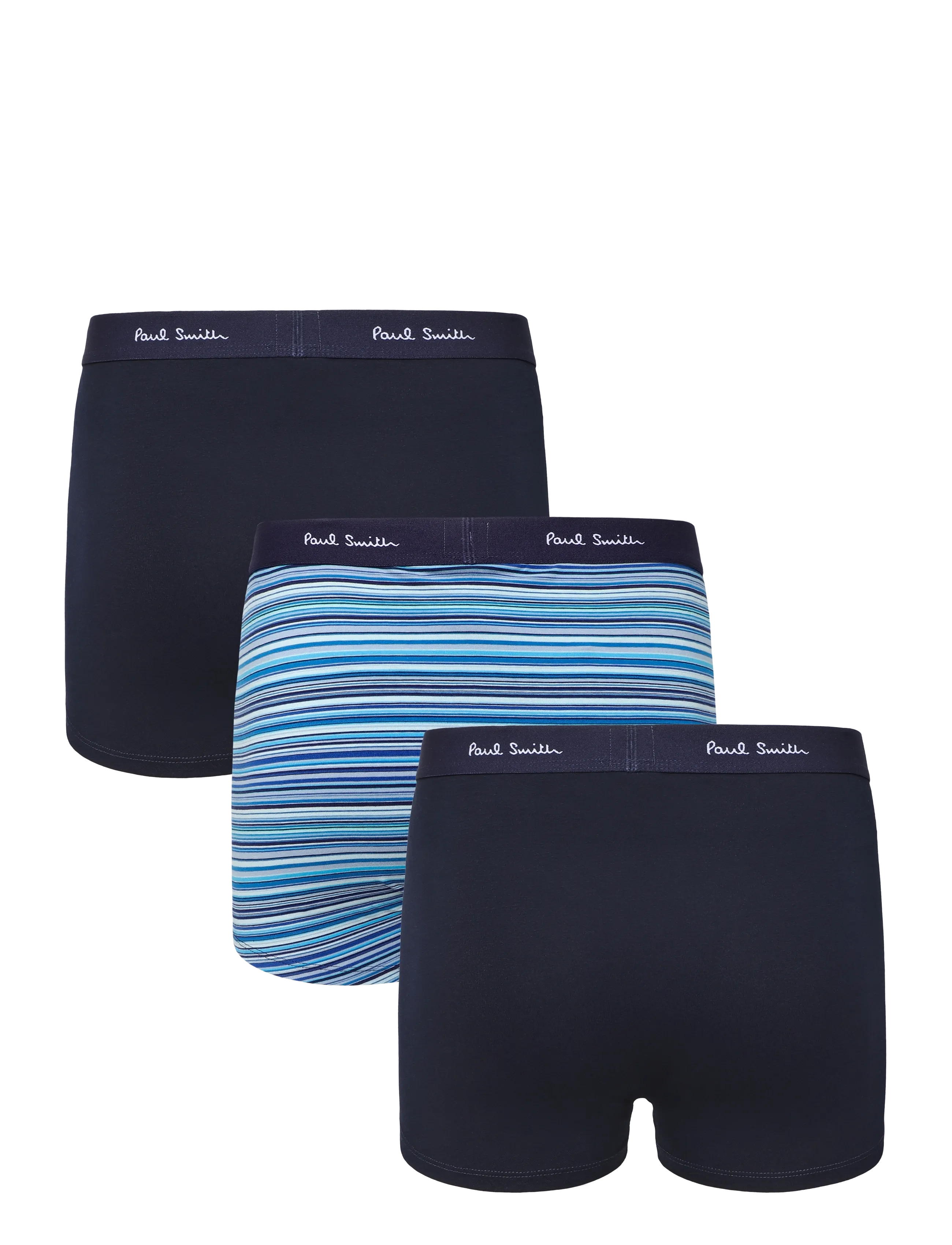 PS Paul Smith - MEN TRUNK 3 PACK SIGN MIX - multipack kalsonger - 47_navy - 1